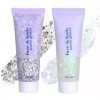 Riceel Glitter Gel Glitter Body Gel Festival Glitter Cosmétique Visage Cheveux Ongles Maquillage Sirène Paillettes Liquide Fa