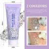 Riceel Glitter Gel Glitter Body Gel Festival Glitter Cosmétique Visage Cheveux Ongles Maquillage Sirène Paillettes Liquide Fa