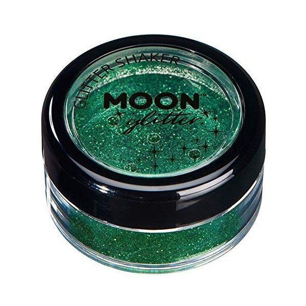 Secoueurs à paillettes fines par Moon Glitter Paillette Lune – 100% de paillettes cosmétique pour le visage, le corps, les 