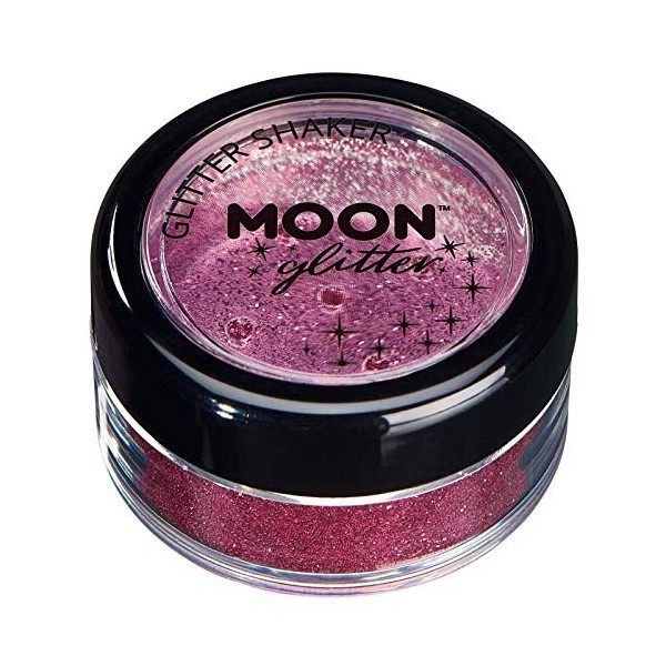 Secoueurs à paillettes fines par Moon Glitter Paillette Lune – 100% de paillettes cosmétique pour le visage, le corps, les 