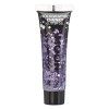 Gel chunky holographique paillettes pour le visage et le corps par Moon Glitter - 12ml - Noir - Pailleté pour visage.