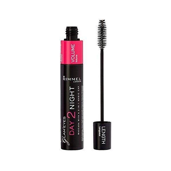 Rimmel Glam Eyes Day 2 Night Mascara - 001 Black/ Noir