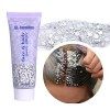 GL-Turelifes Chunky Glitter Gel Glitter Body Gel Festival Glitter Cosmétique Visage Cheveux Ongles Maquillage Sirène Paillett