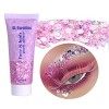 GL-Turelifes Chunky Glitter Gel Glitter Body Gel Festival Glitter Cosmétique Visage Cheveux Ongles Maquillage Sirène Paillett