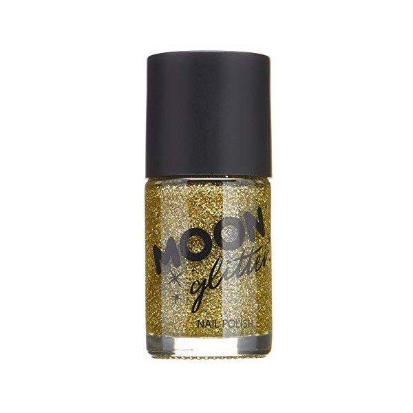 Holographique Glitter vernis à ongles par Moon Glitter - 14ml - Or