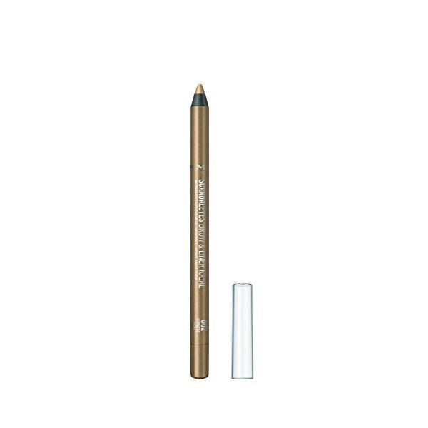 Rimmel 34150236002 Scandaleyes Khôl/Sourcils Hypnotic Gold