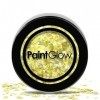 PaintGlow, Grosse paillettes cosmétiques pour cheveux, visage et corps Doré 3 g