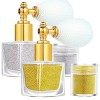 Paillettes pour le corps, Spray de Poudre Paillette, Spray scintillant, Poudre Scintillante Maquillage, Spray Paillette Corps