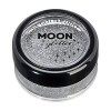 Poudre brillante ultrafine classique par Moon Glitter – 100% de paillettes cosmétique pour le visage, le corps, les ongles, l