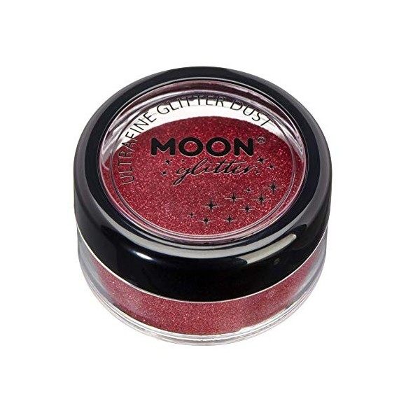 Poudre brillante ultrafine classique par Moon Glitter – 100% de paillettes cosmétique pour le visage, le corps, les ongles, l