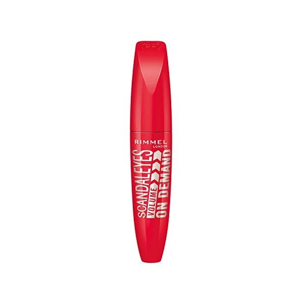 Rimmel - Mascara Scandaleyes Volume on Demand - Volume ajustable - Formule hydratante - 01 Black - 12ml