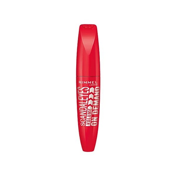 Rimmel - Mascara Scandaleyes Volume on Demand - Volume ajustable - Formule hydratante - 01 Black - 12ml