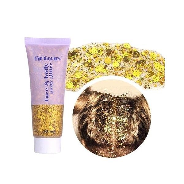 Gel scintillant pour le corps, paillettes pour le visage, gel pour le corps, fard à paupières liquide scintillant, paillettes