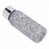 Gel de maquillage à paillettes, gel de maquillage Easy Daub Even Glitter avec effet scintillant pour la fête