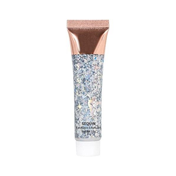 Gel scintillant pour le corps - Gel scintillant pour le maquillage du corps | Accessoire de décoration de maquillage brillant