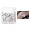 Chunky Holographic Body Glitter, Maquillage scintillant pour le visage, cheveux, fard à paupières scintillant pour les yeux, 