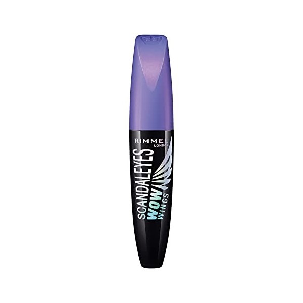 Rimmel - Mascara Scandaleyes Wow Wings - Volume extrême - Longue Tenue - 003 Extreme Black - 12ml