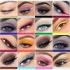 15 Couleurs Neon Eyeliner Pen Water Matte Anti-taches Crayon Eyeliner Liquide Coloré Glitter Rainbow High Précise Eyeliners S