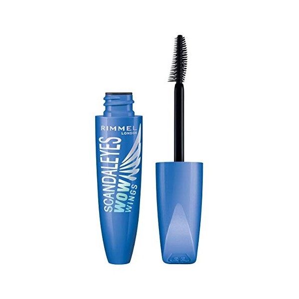 Rimmel - Mascara Scandaleyes Wow Wings - Volume extrême - Longue Tenue - 003 Extreme Black - 12ml