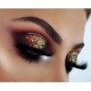 GL-Turelifes Chameleon Body Glitter Gel Set de 2 Fard à paupières Chameleon Sparkling Chunky Glitter pour les yeux, le visage