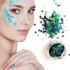 Paillettes cosmétiques pour le visage, les yeux, le corps, les cheveux, la licorne et les loisirs créatifs doré soleil 