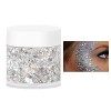 Vigcebit Gel Scintillant pour Le Corps | Visage Corps Yeux Cheveux Nail Festival Chunky Holographic Glitter | Festival Chunky