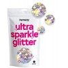 Hemway Ultra Sparkle Glitter - 1/8" 0.125" 3mm - Unicorn Sparkle Glitter For Cosmetic, Nail, Body, Face, Arts, Crafts, Decora