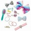 Glitter Girls- Ensemble de Cheveux à Paillettes pour Filles, GG57137Z, Coloris Assortis