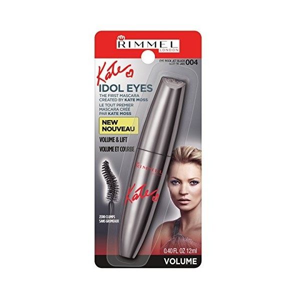 Rimmel Kate Idol Eyes Mascara, Eye Rock Jet Black, 0.41 Fluid Ounce by Rimmel