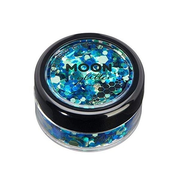 Mystique Brillant épais par Moon Glitter – 100% de paillettes cosmétique pour le visage, le corps, les ongles, les cheveux et