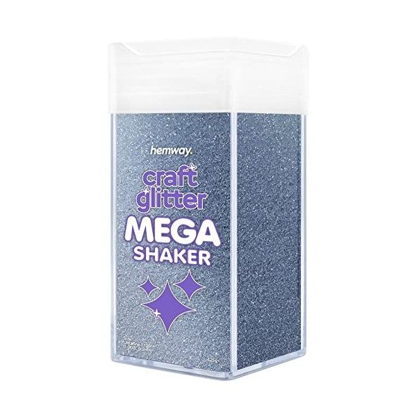 Hemway BULK Glitter 410g / 14.5oz MEGA Craft Shaker Glitter for Nails, Resin, Tumblers, Arts, Crafts, Painting, Festival, Cos