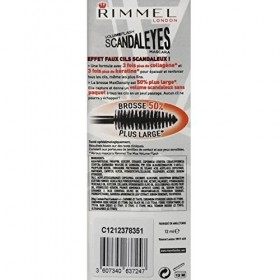 MASCARA RIMMEL SCANDALEYES N° 001 BLACK