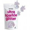 Hemway Ultra Sparkle Glitter - 1/8" 0.125" 3mm - Unicorn Sparkle Glitter For Cosmetic, Nail, Body, Face, Arts, Crafts, Decora