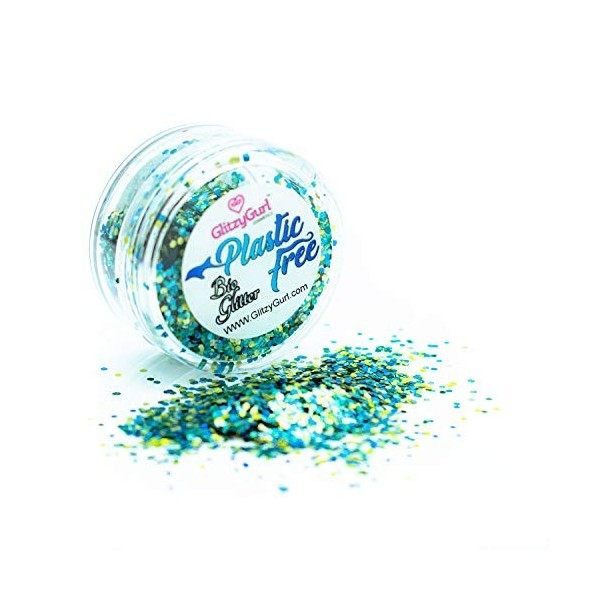 Paillettes biodégradables 100 % sans plastique, végétaliennes, sans cruauté envers les animaux été tropical 