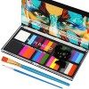 LOPHE Peinture Corporelle, Palette de Maquillage Enfants, Peinture pour le Visage, 10 Couleurs Palette de Tatouage de Peintur