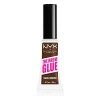 NYX Professional Makeup Glue Fixatrice à Sourcils The Brow Glue, Look Soyeux, Transparent