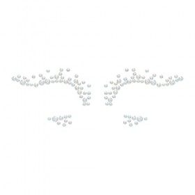 Makeup Revolution London, Artist Collection, Gems pour le visage à coller, pour les festivals et les fêtes, 1 paquet