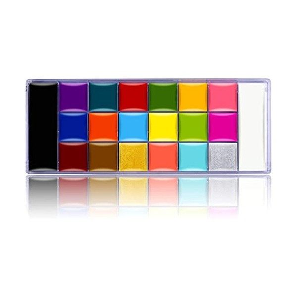 Peinture Corporelle Multicolore Visage Corps Peintures Flash