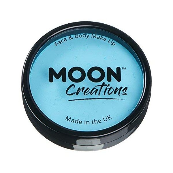 Moon Creations - Peinture Professionnelle pour Visage activée à leau - Vert Brillante