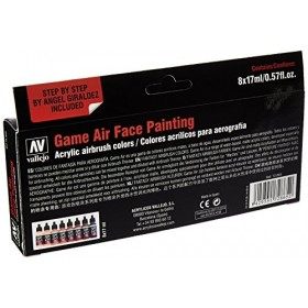 Acrylicos Vallejo"visage Peinture" Jeu Air