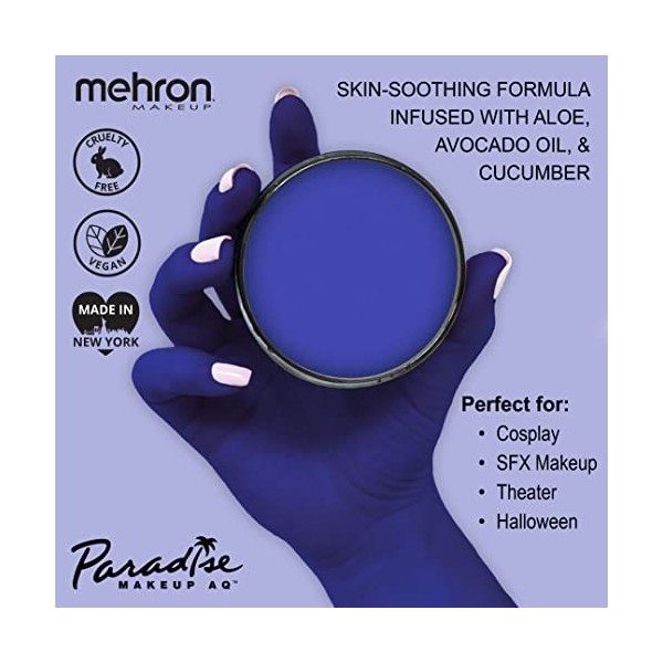 Mehron Paradise Makeup AQ- Dark Blue 40 gr 