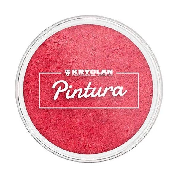 Kryolan Pintura Water Color Maquillage 25 ml, couleur : gris, 26 couleurs, lavable, végétalien, sans parfum, sans paraben, sa