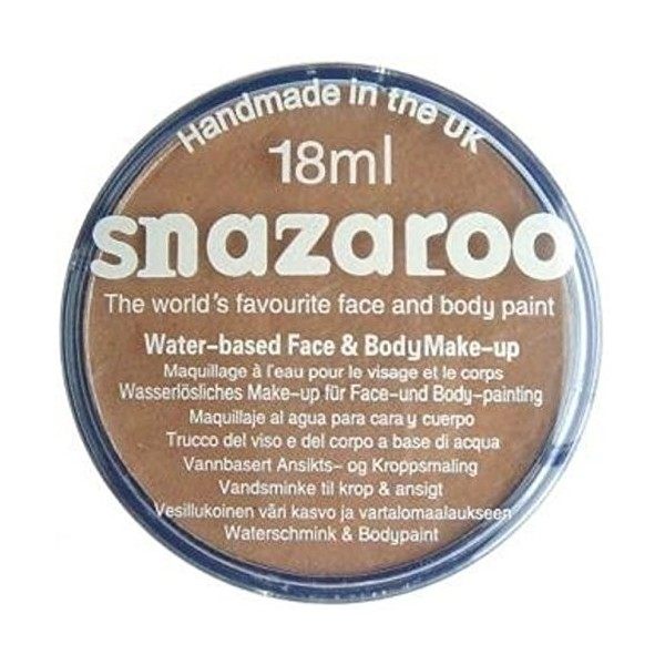 Snazaroo Pot de maquillage Halloween corps et visage à Base deau - 38 couleur 18 ml