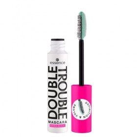 ESSENCE MÁSCARA DE PESTAÑAS VOLUMINIZADORA DOUBLE TROUBLE 12 ML