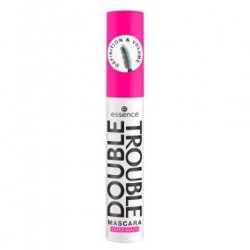 ESSENCE MÁSCARA DE PESTAÑAS VOLUMINIZADORA DOUBLE TROUBLE 12 ML