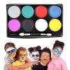 Visage Peinture, Palette Maquillage Enfant, Peinture Corporelle, 8 Couleurs Maquillage Enfant, Peinture Corporelle Pour Le Vi