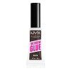 NYX Professional Makeup Glue Fixatrice à Sourcils The Brow Glue, Look Soyeux, Transparent