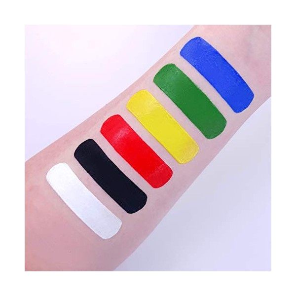 Jeu de Couleurs primaires pour Visage & Corps par Moon Creations - 12ml