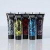 Gel brillant épais classique par Moon Glitter - 12ml - Pailleté pour visage - Assortiment de 5 couleurs