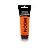 Moon Glow- Peinture UV pour le visage et le corps Supersize Neon - avec applicateur éponge, blanc, 75 ml lot de 1 